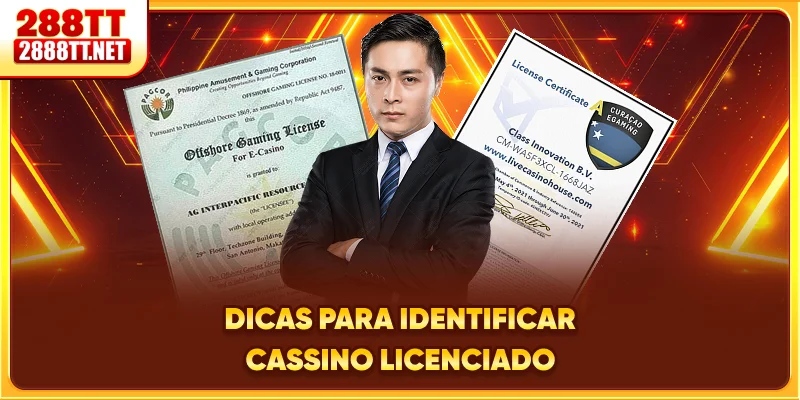 Dicas para identificar cassino licenciado